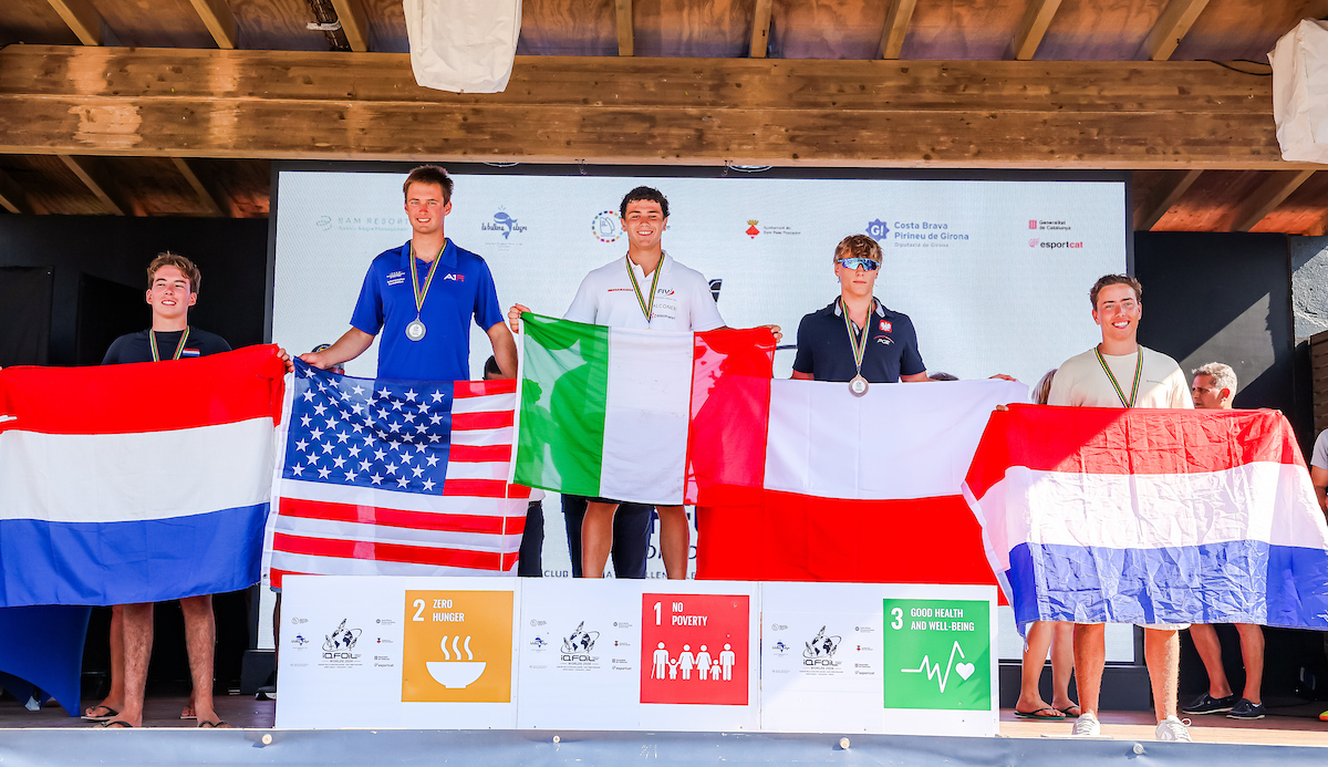 Podium Mężczyzn U17 iQFOiL