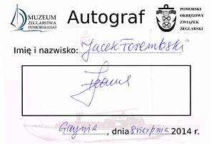 Forembski autograf